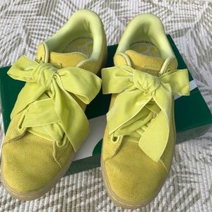 Puma suede sneakers